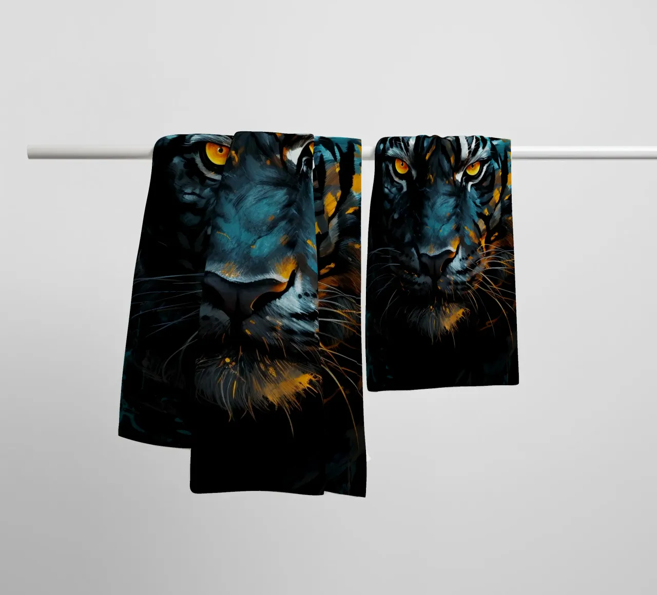 Tiger Fantasy asciugamano da bagno da Mateo