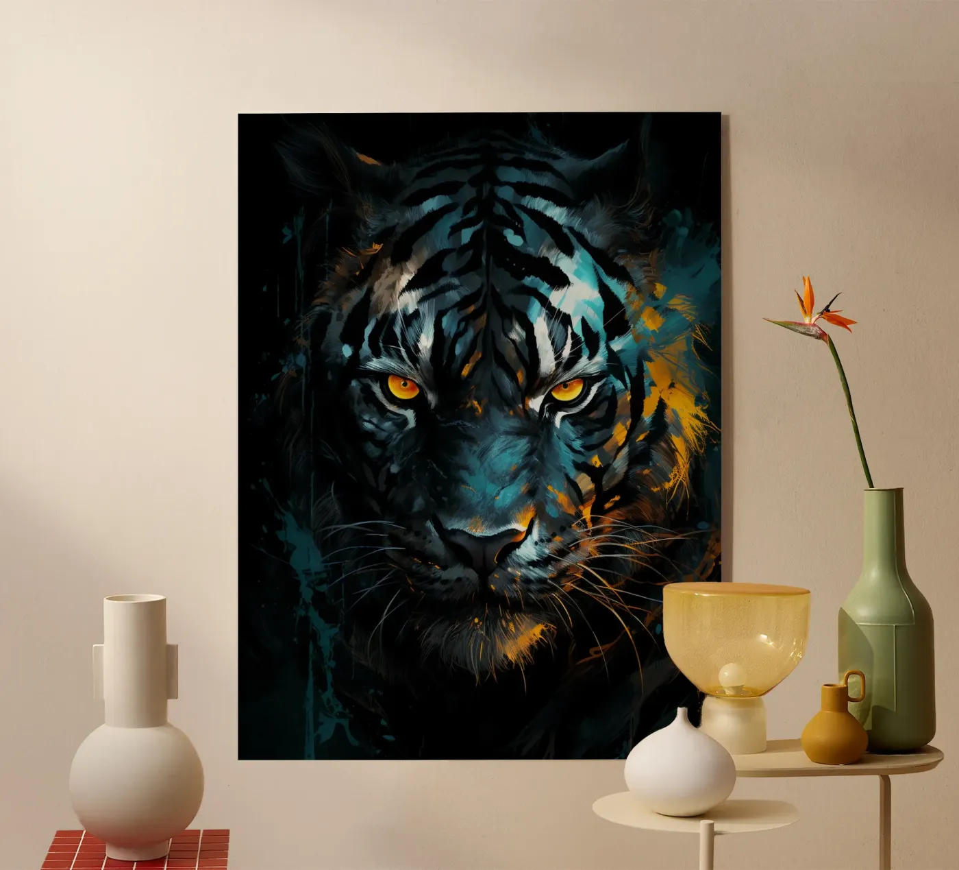 Tiger Fantasy plexiglass da Mateo