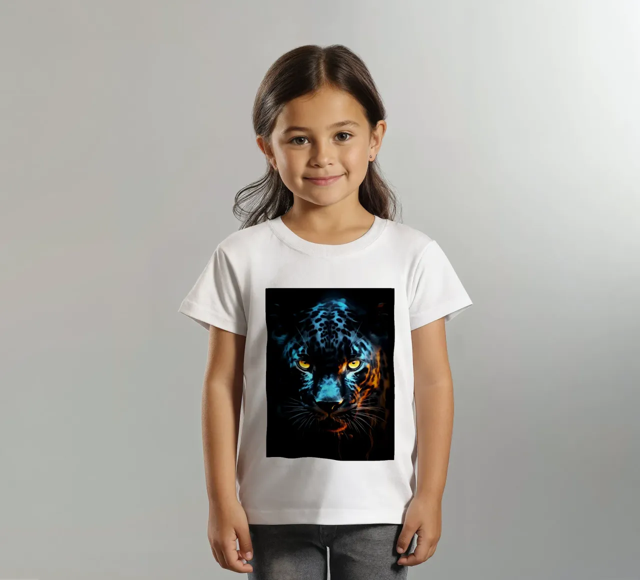 Leopard Fantasy kids t-shirt by Mateo