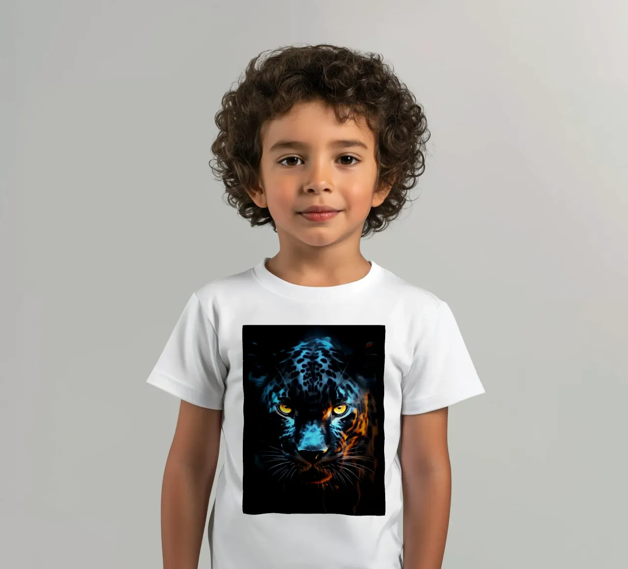 Leopard Fantasy kids t-shirt by Mateo