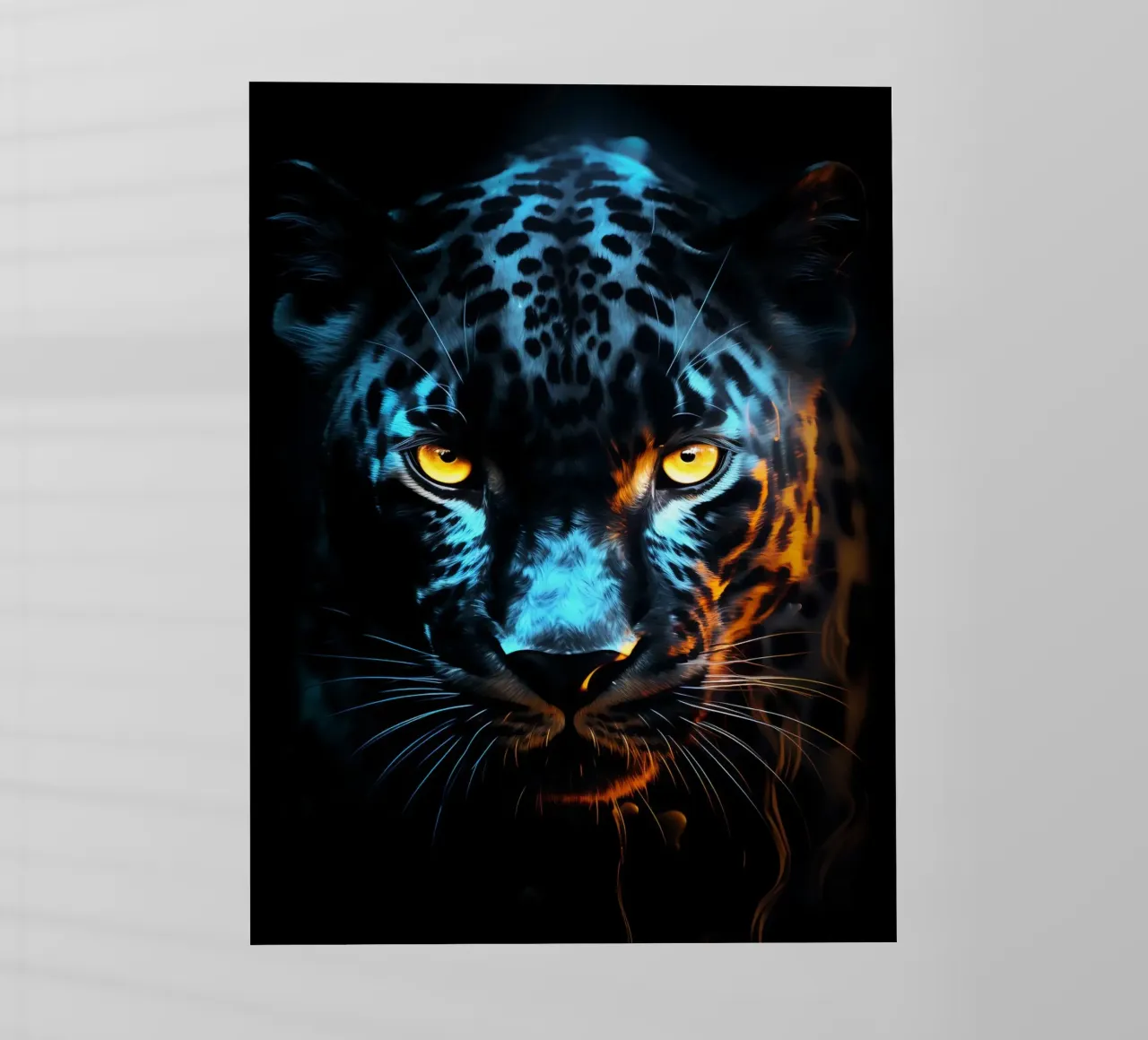 Leopard Fantasy pellicola backlit da Mateo