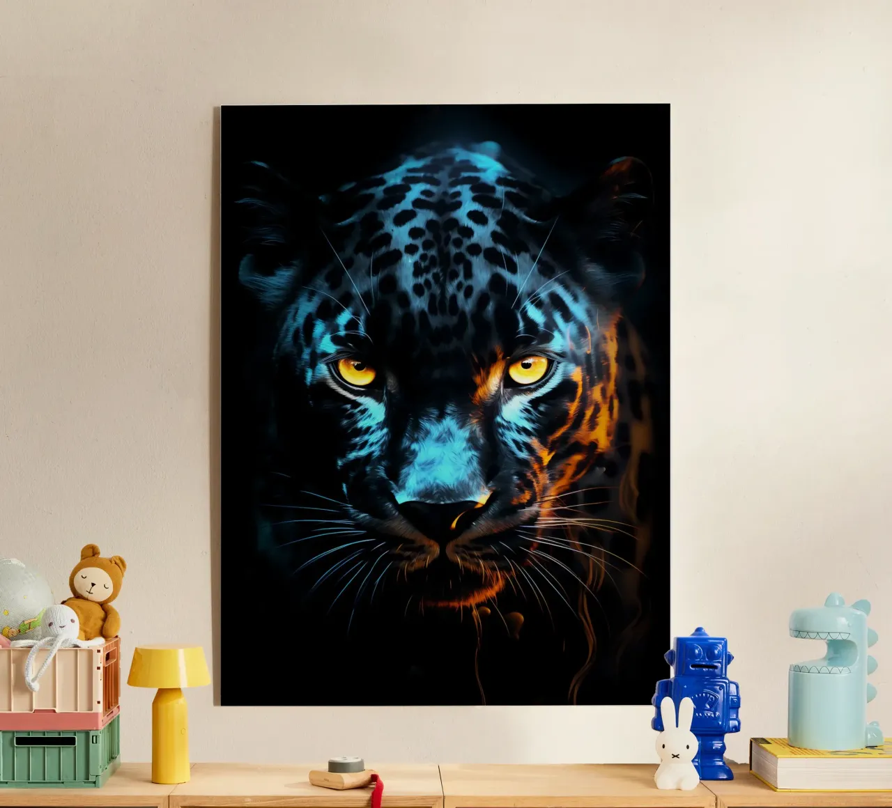 Leopard Fantasy plexiglass da Mateo