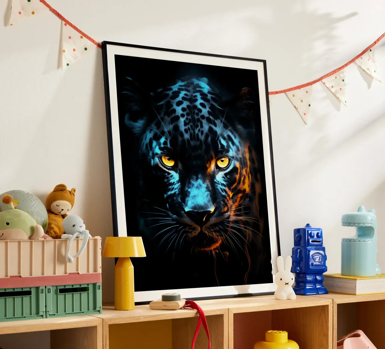 Leopard Fantasy poster da Mateo