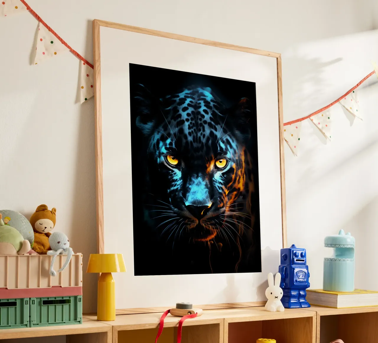 Leopard Fantasy poster da Mateo