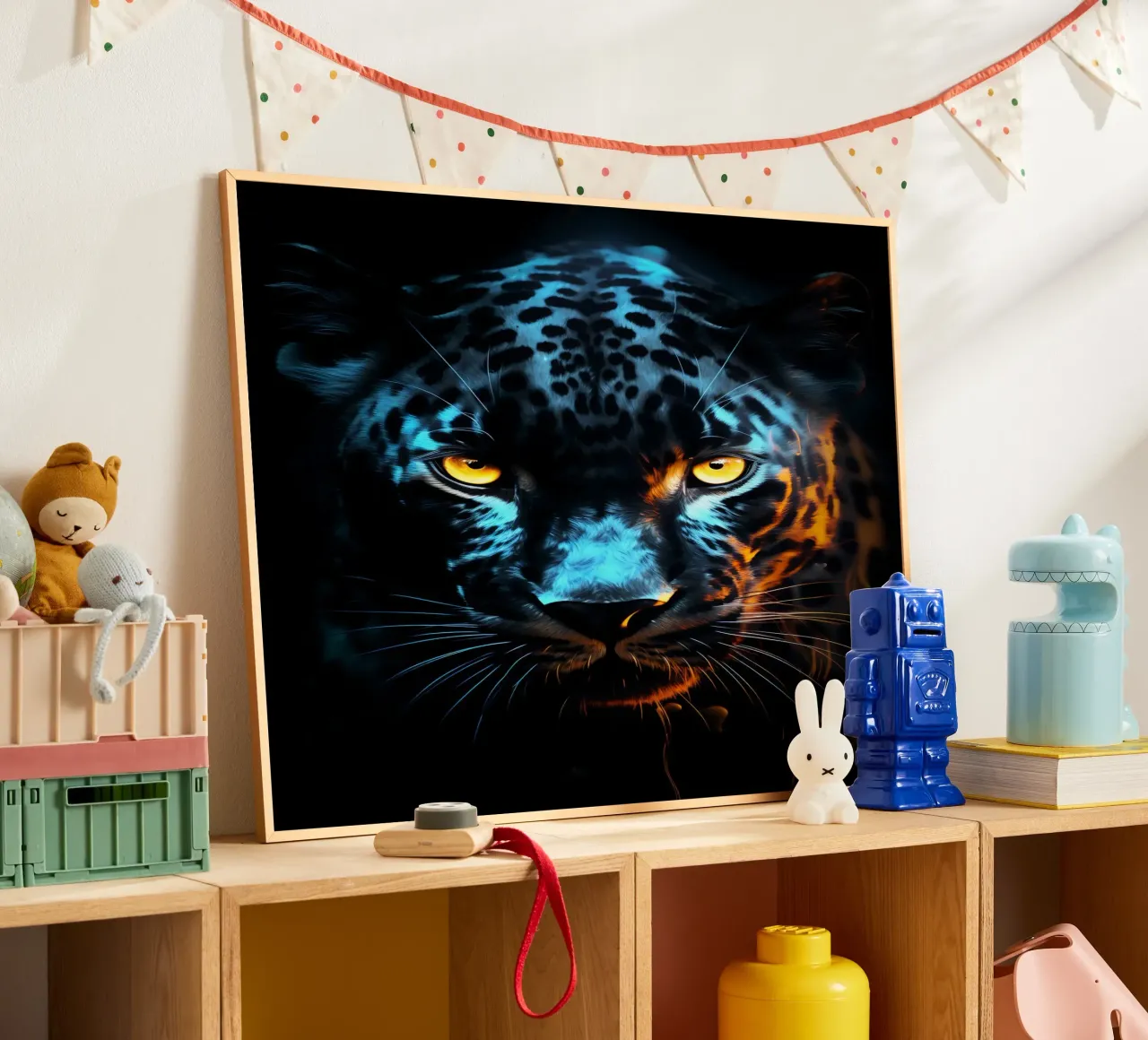 Leopard Fantasy poster da Mateo