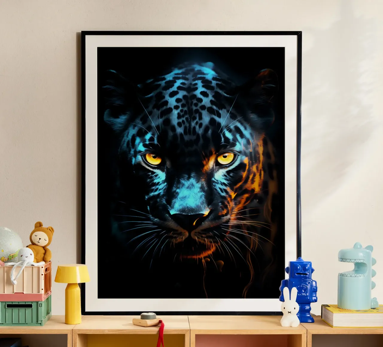 Leopard Fantasy poster da Mateo