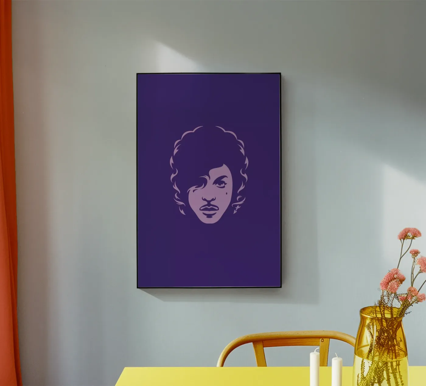 Prince acrylic glass by Bruno Morphet