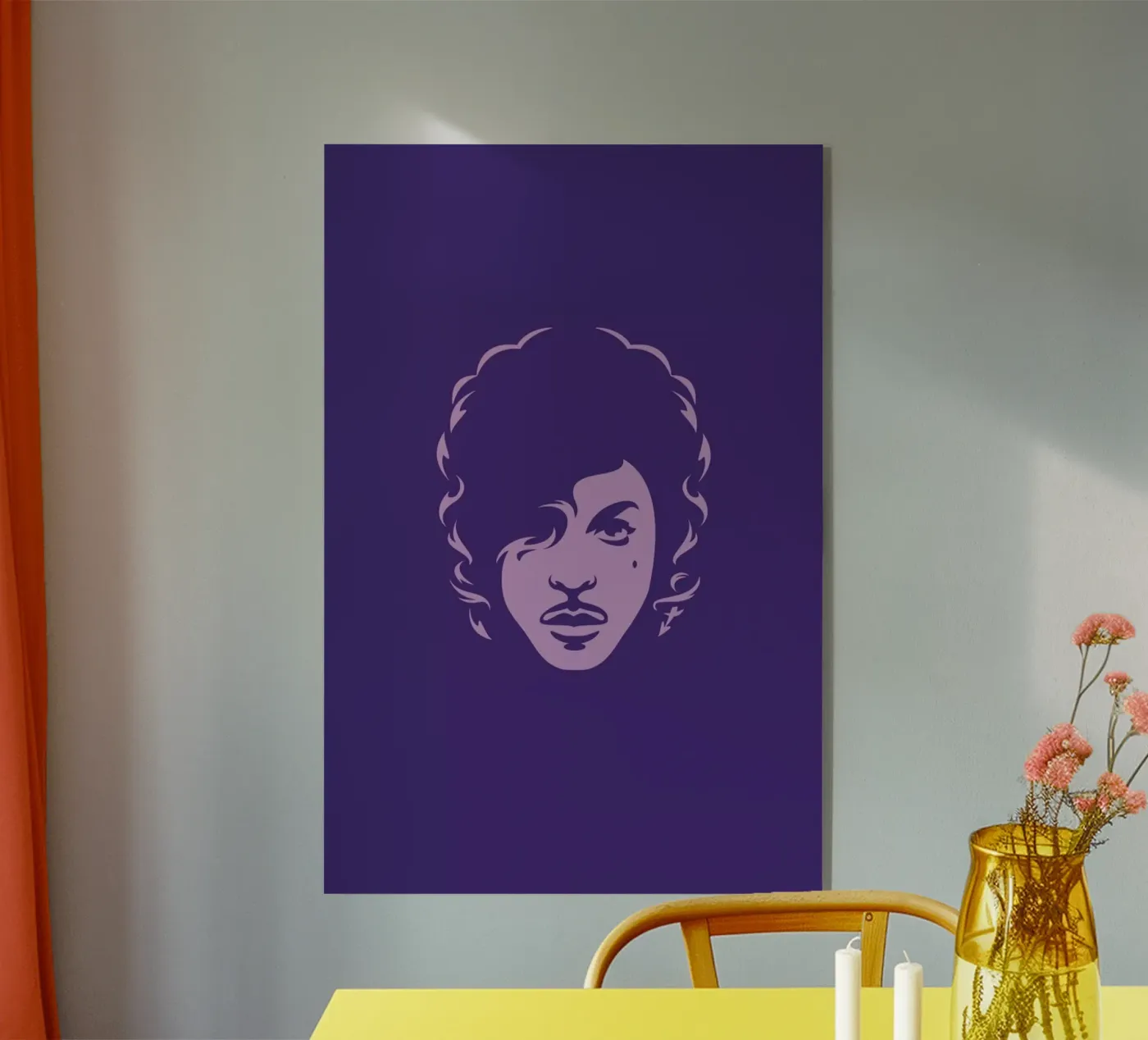 Prince acrylic glass by Bruno Morphet