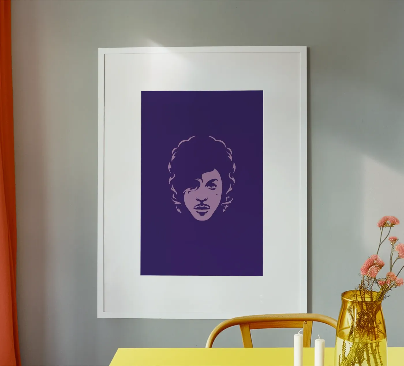 Prince poster by Bruno Morphet
