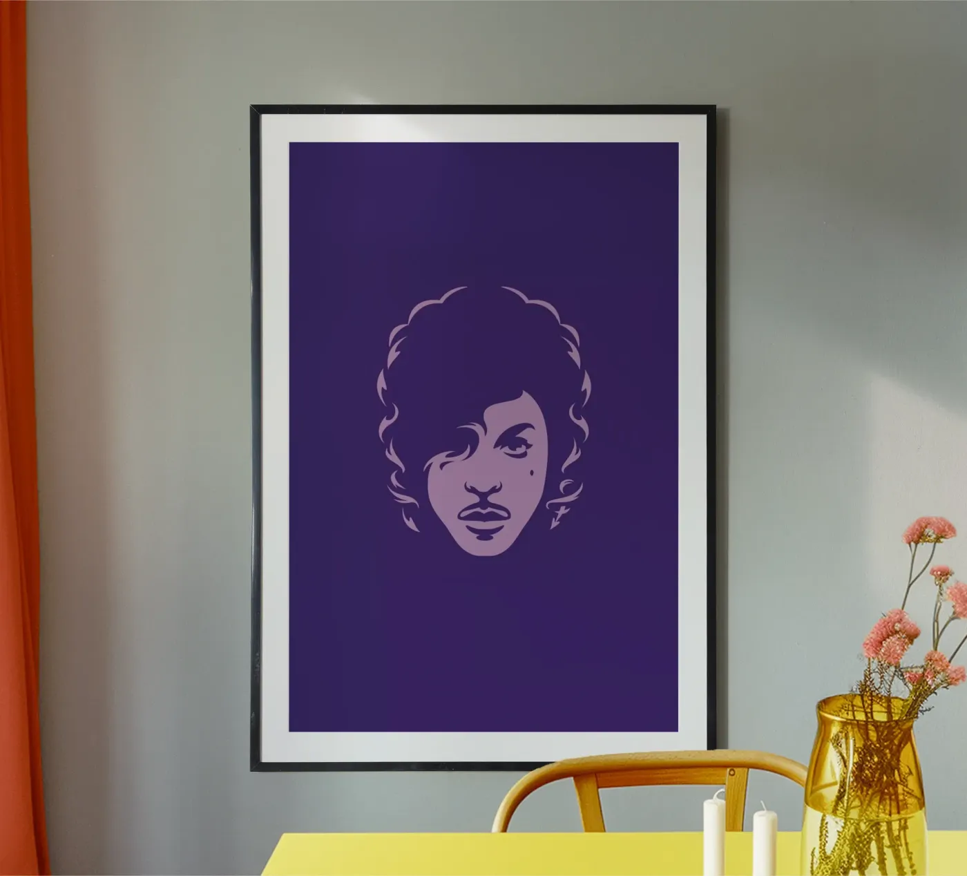 Prince poster by Bruno Morphet