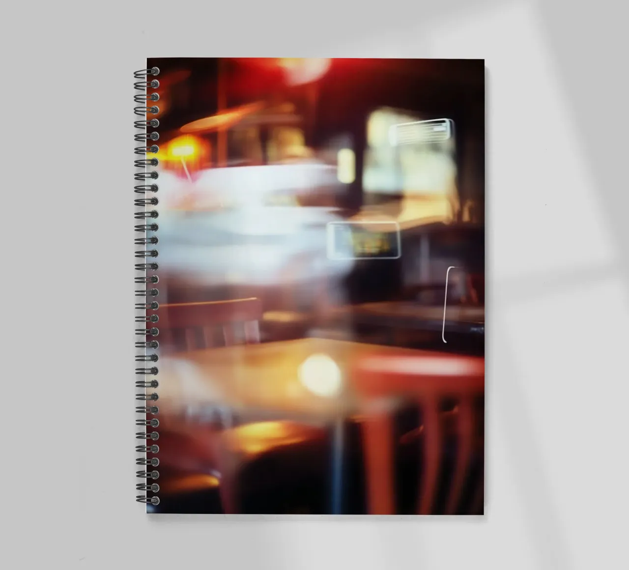 Reflets fantomatiques - Paris spiral notebook by Le Flou