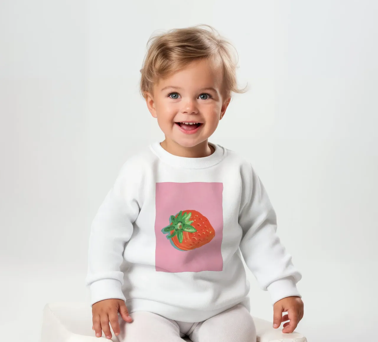 Strawberry felpa neonato da GigiRosado