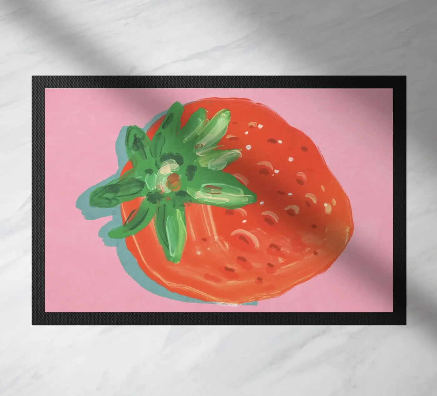 Strawberry deurmat van GigiRosado