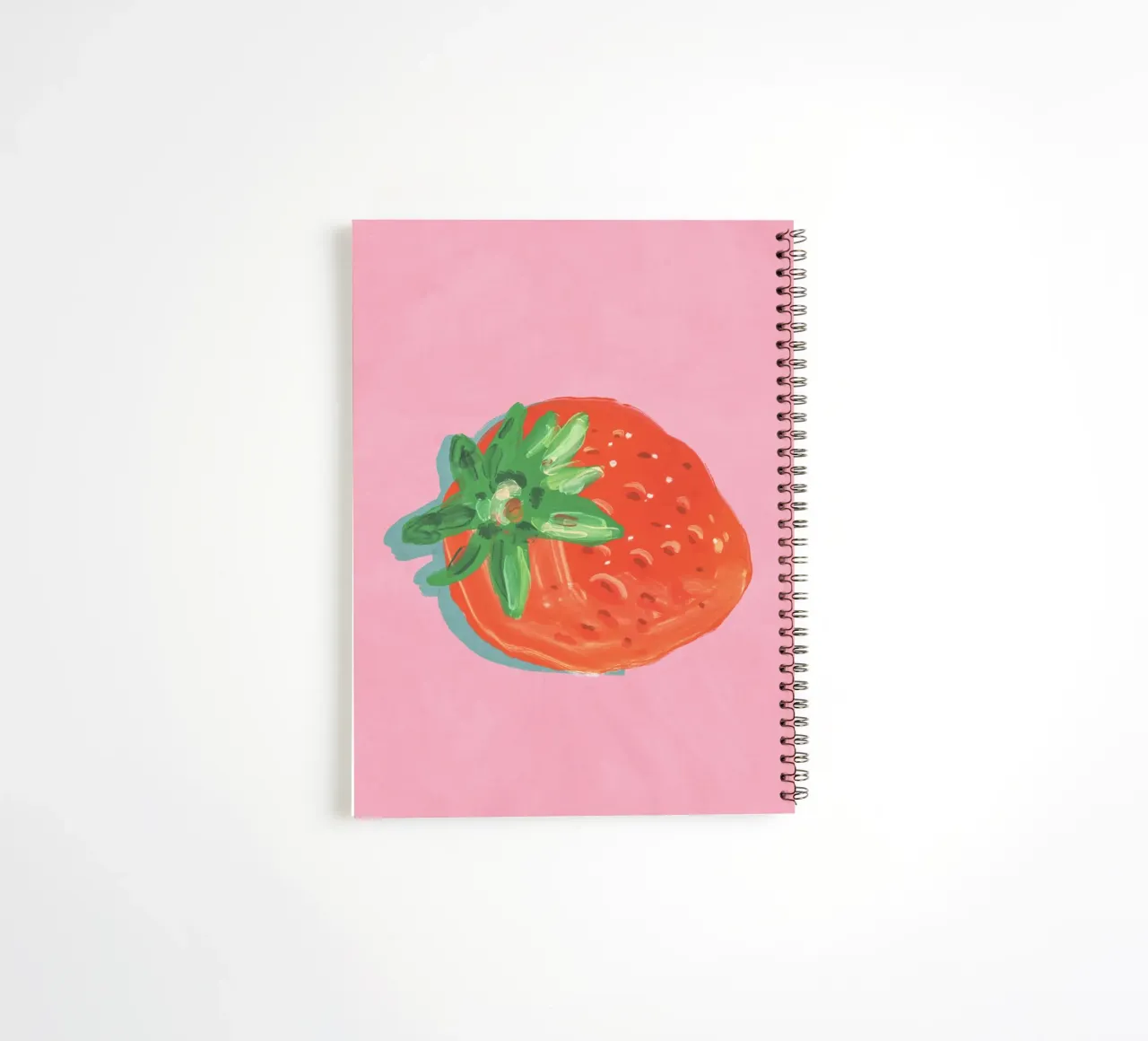 Strawberry spiral notebook by GigiRosado