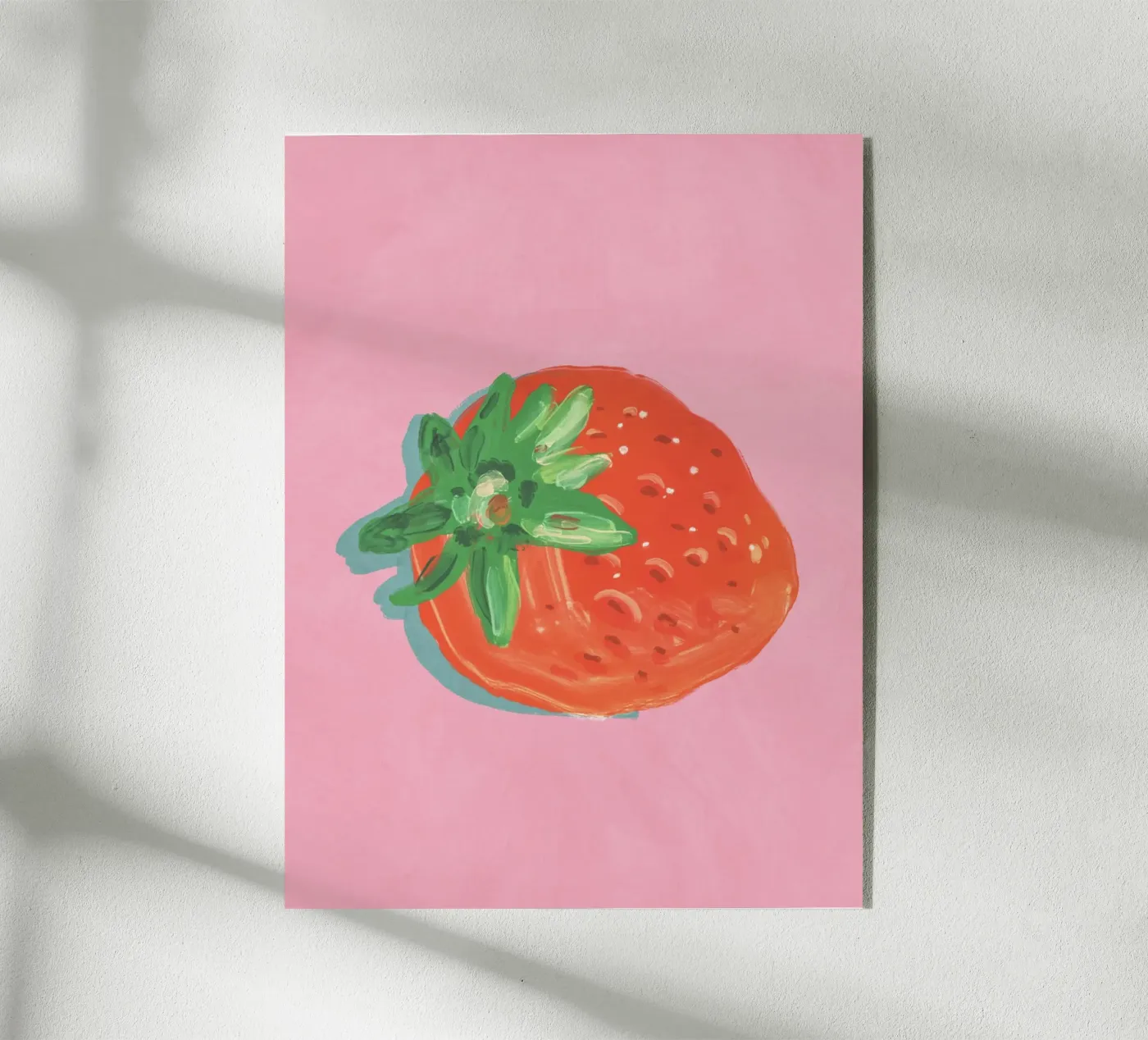 Strawberry acryl van GigiRosado