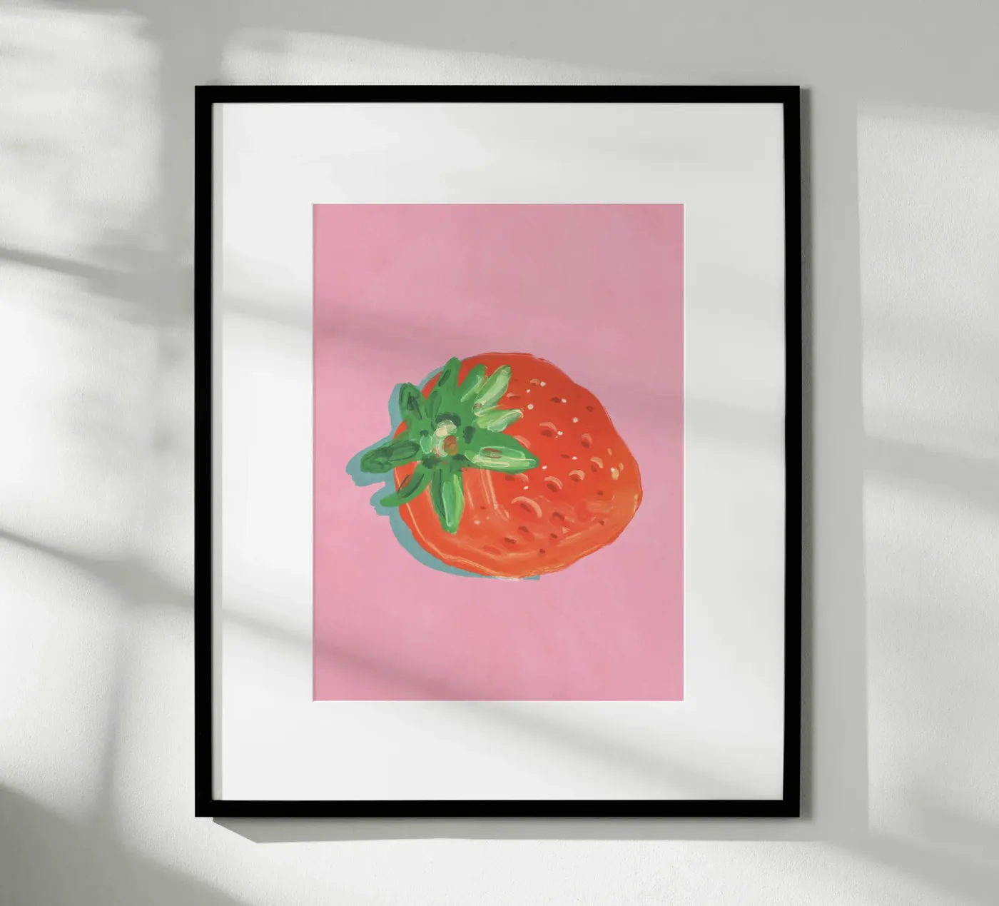 Strawberry poster van GigiRosado