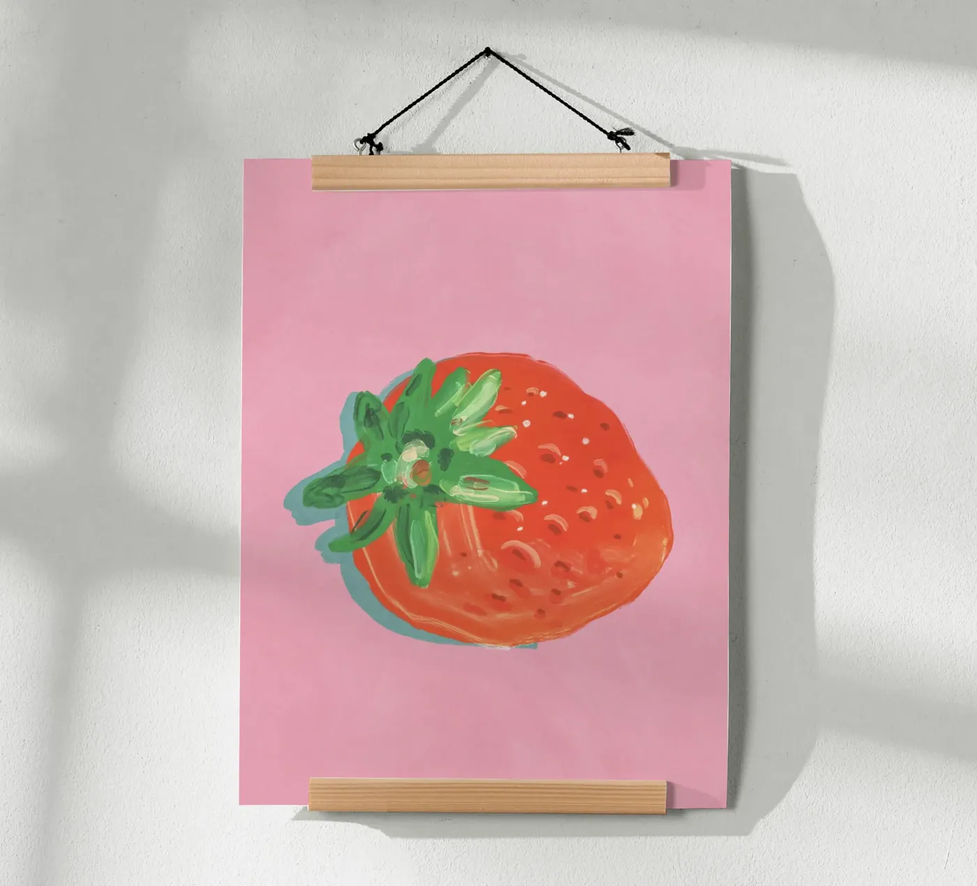 Strawberry poster van GigiRosado
