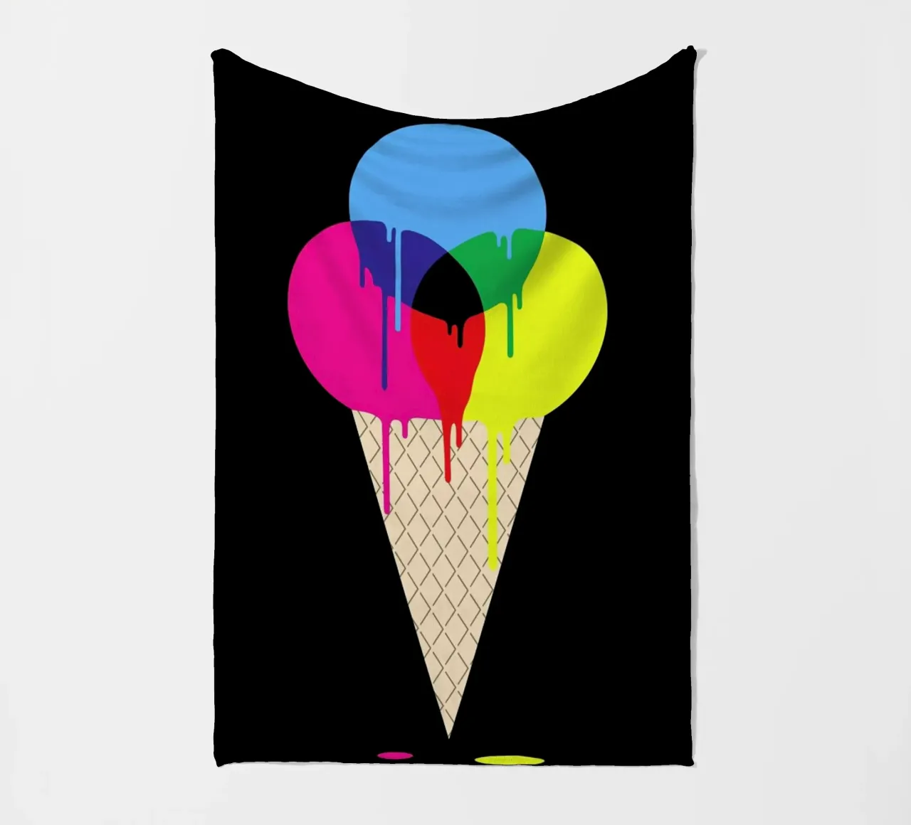 CMYKream coperta in pile da Davies Babies