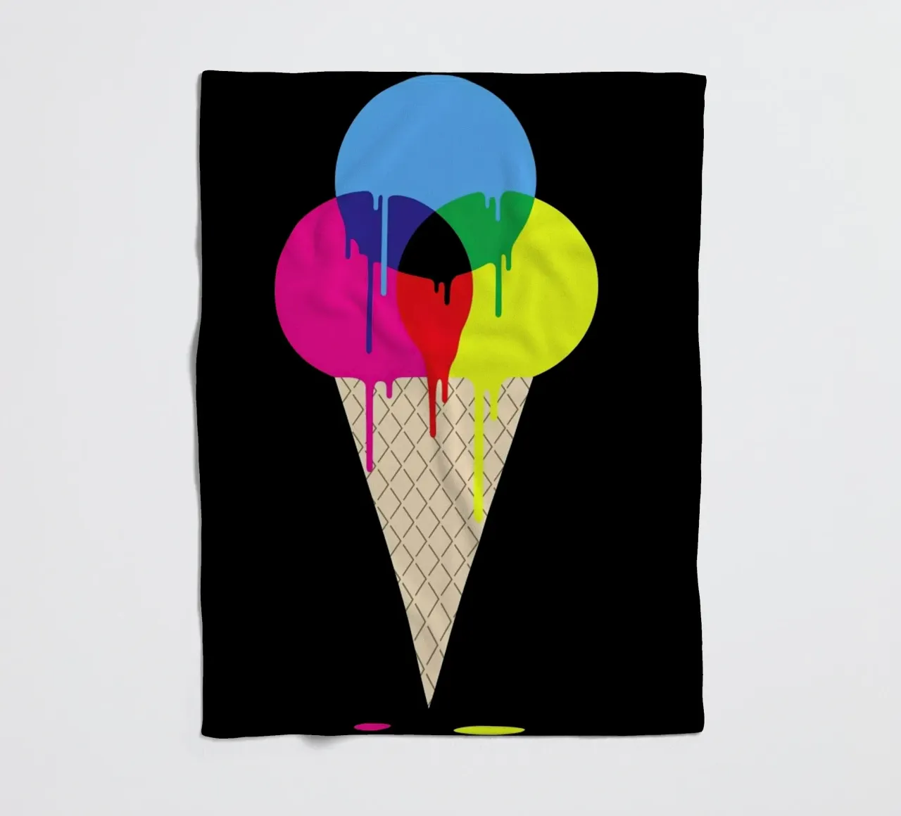 CMYKream coperta in pile da Davies Babies