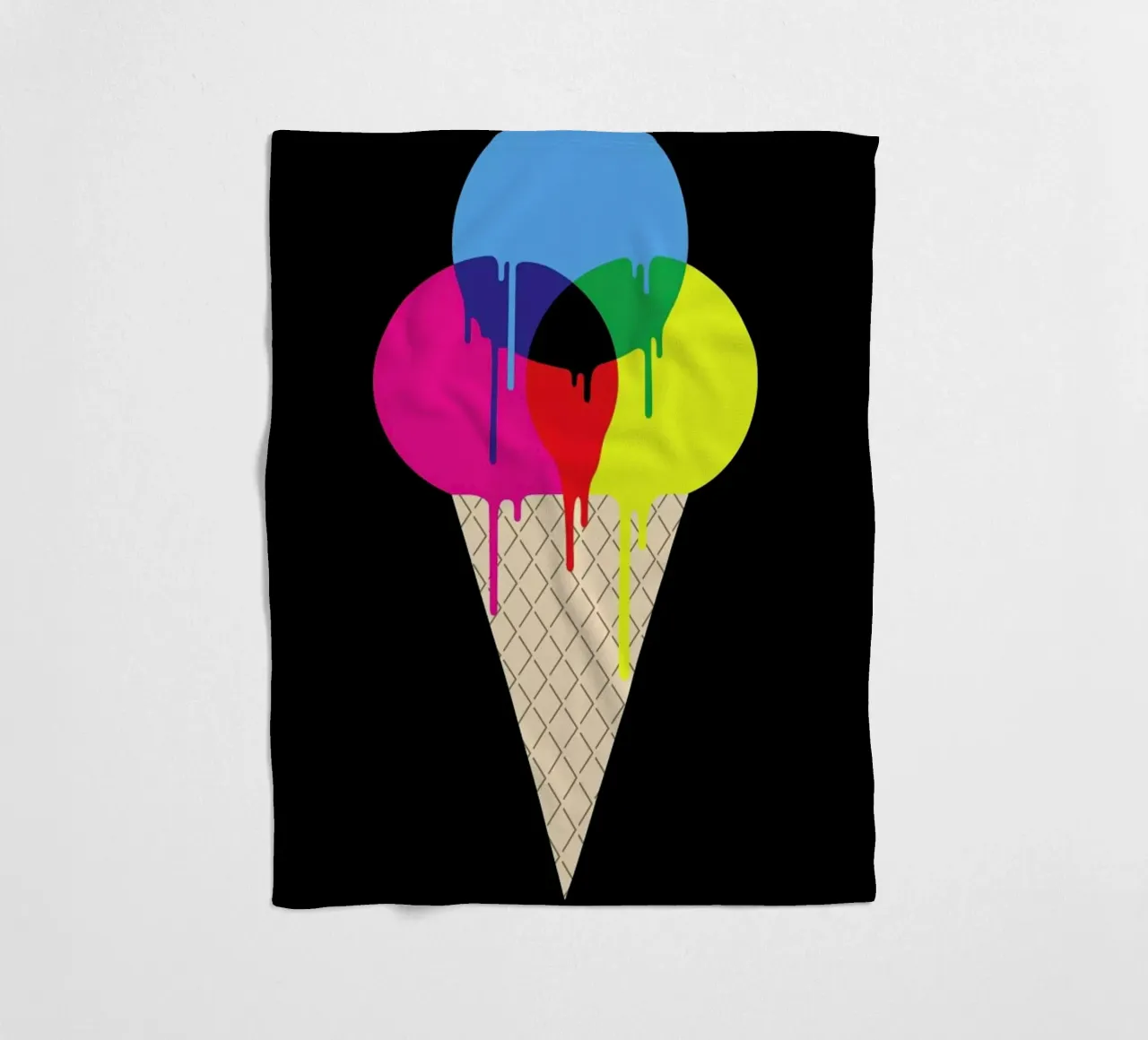 CMYKream coperta in pile da Davies Babies