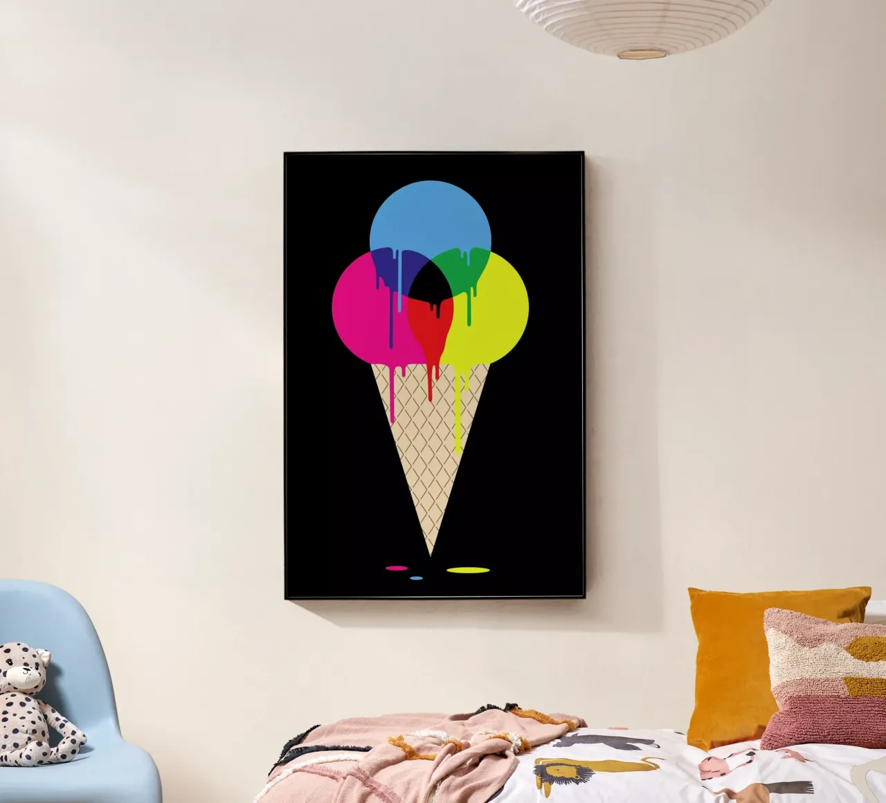 CMYKream plexiglass da Davies Babies