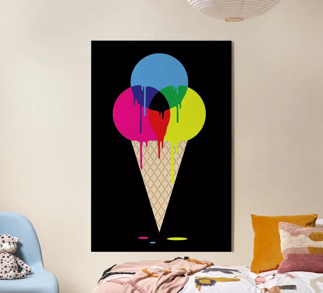 CMYKream plexiglass da Davies Babies