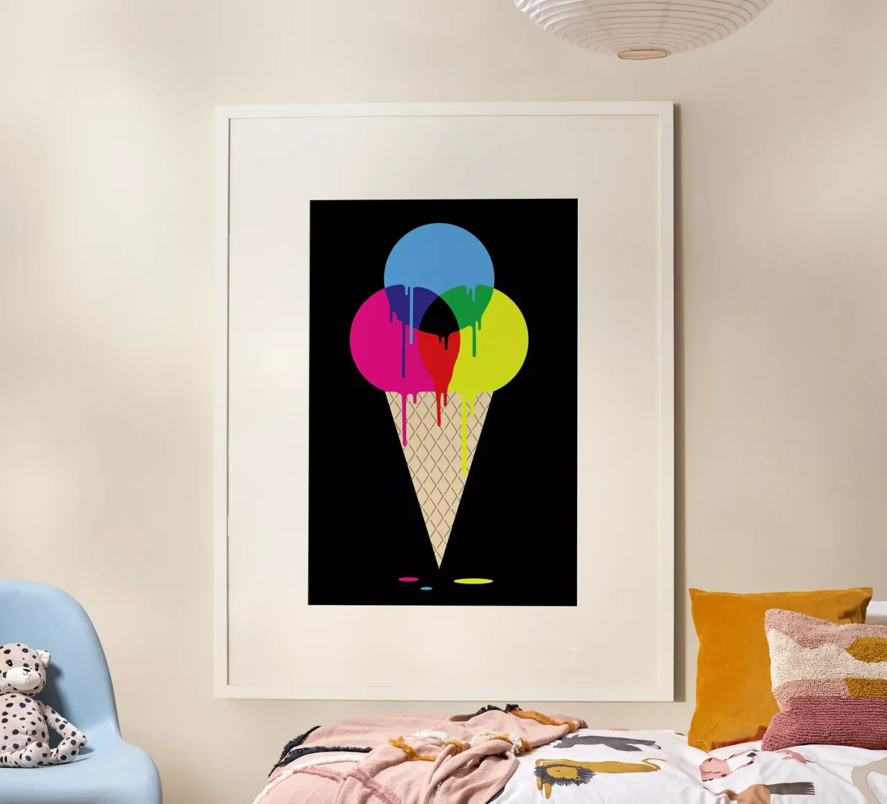 CMYKream poster da Davies Babies