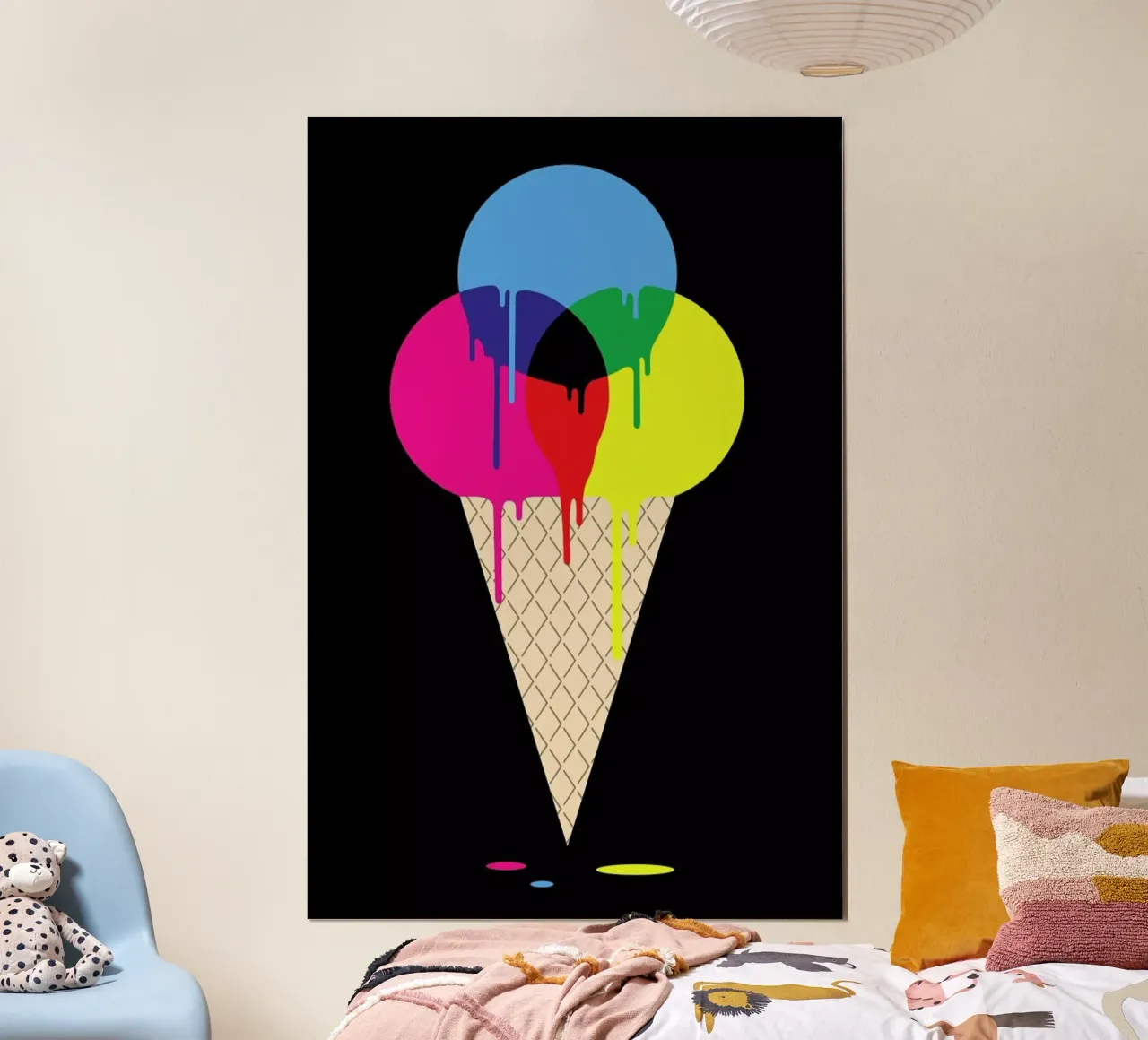 CMYKream poster da Davies Babies