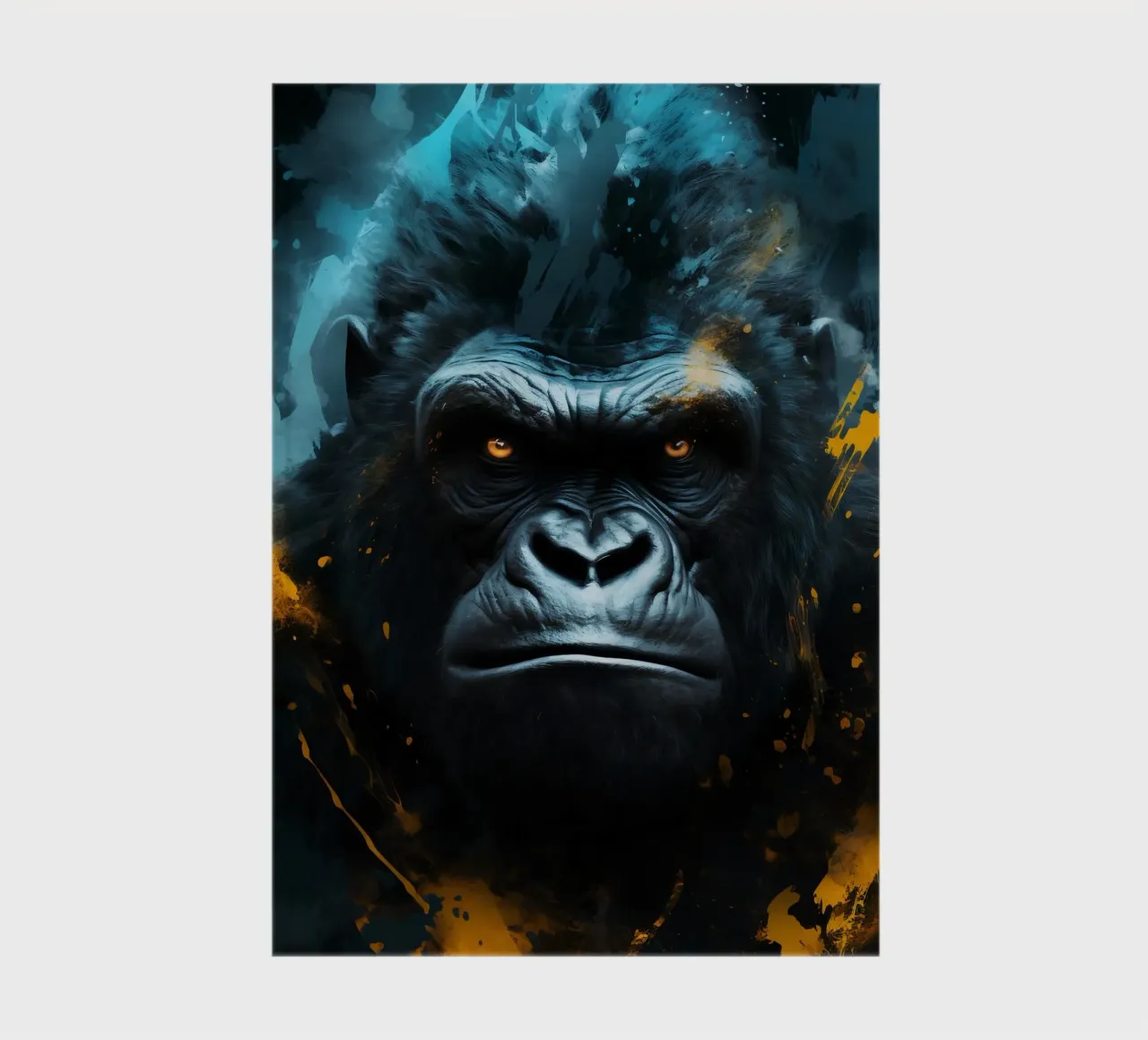 Gorilla Fantasy carnet de notes de Mateo