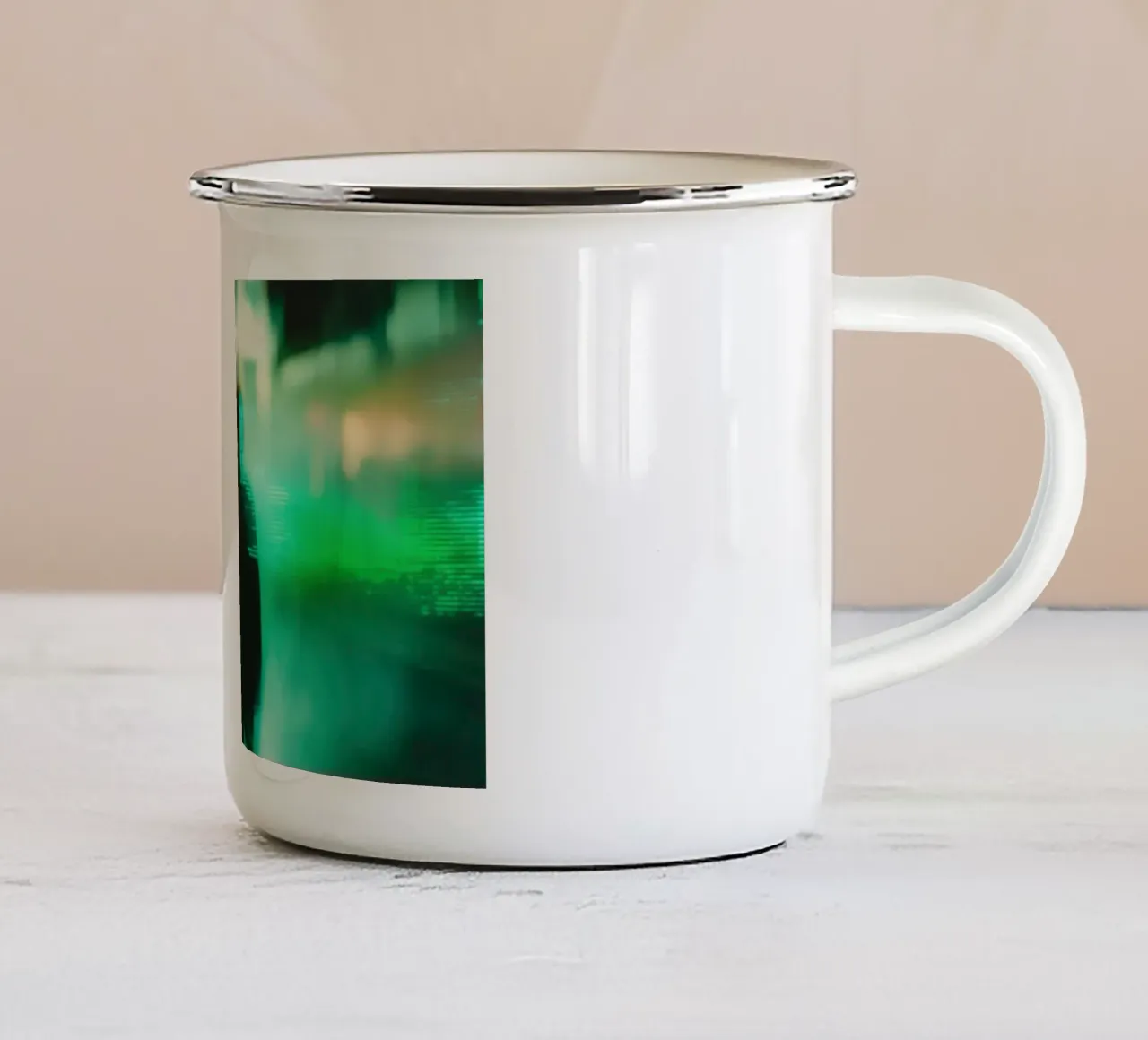 Errance urbaine - Hong Kong tazza in smalto da Le Flou