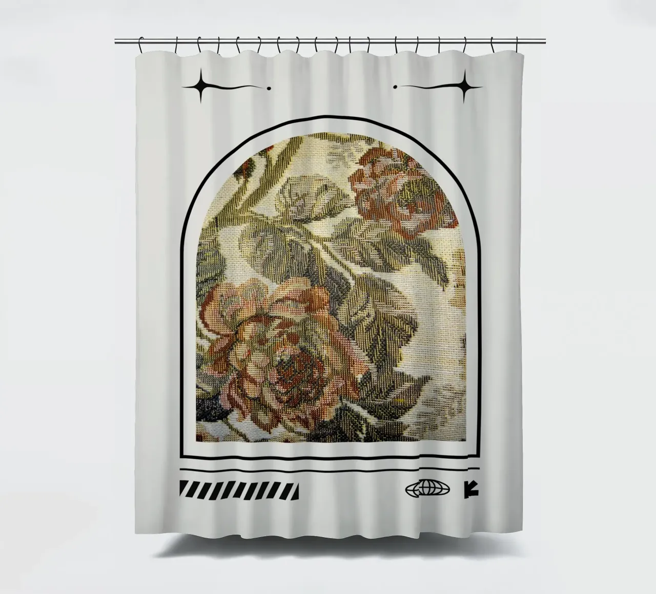 ECHO OF BLOOM tenda da doccia da Einfach Uebel