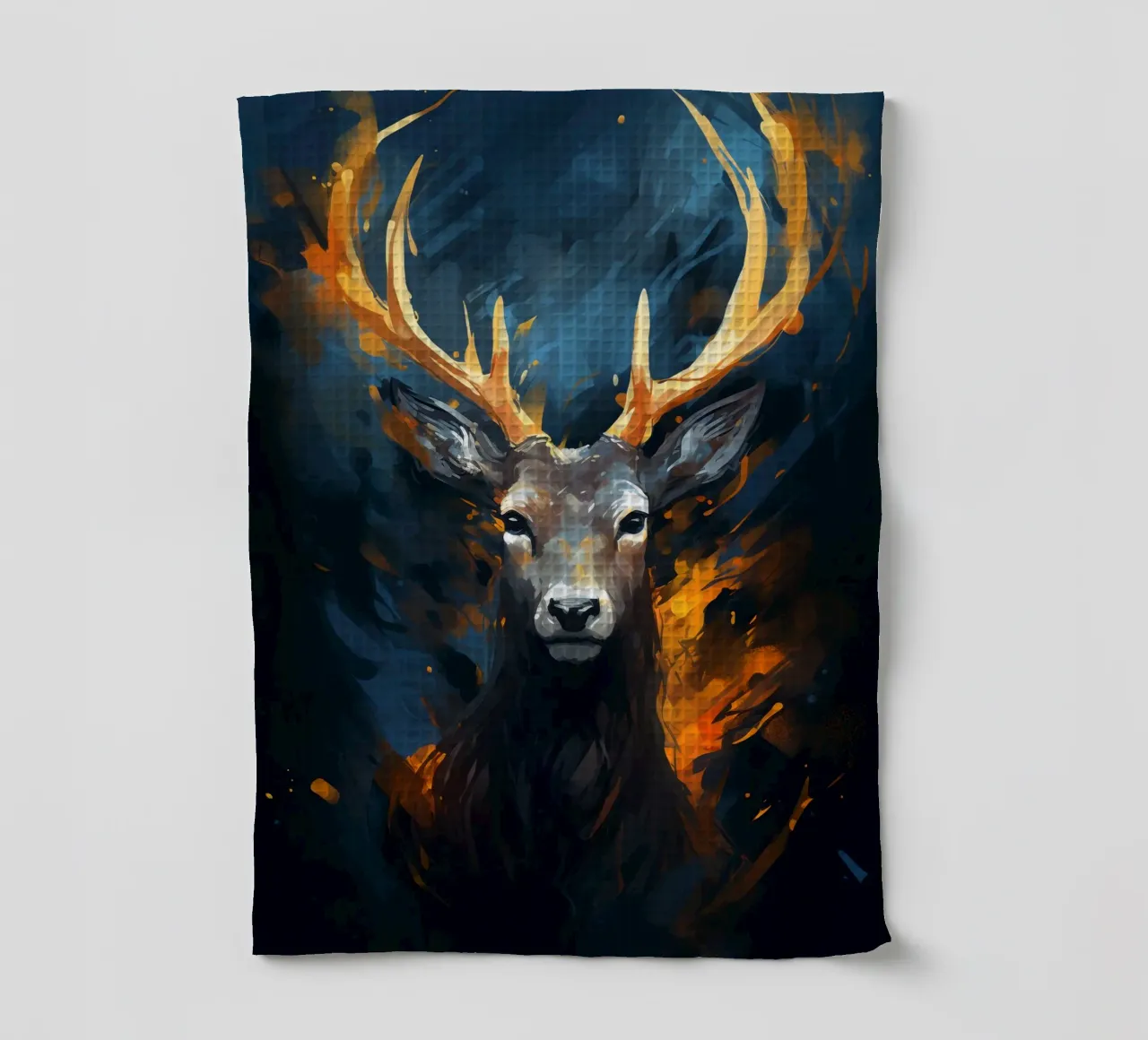 Deer Fantasy theedoek van Mateo