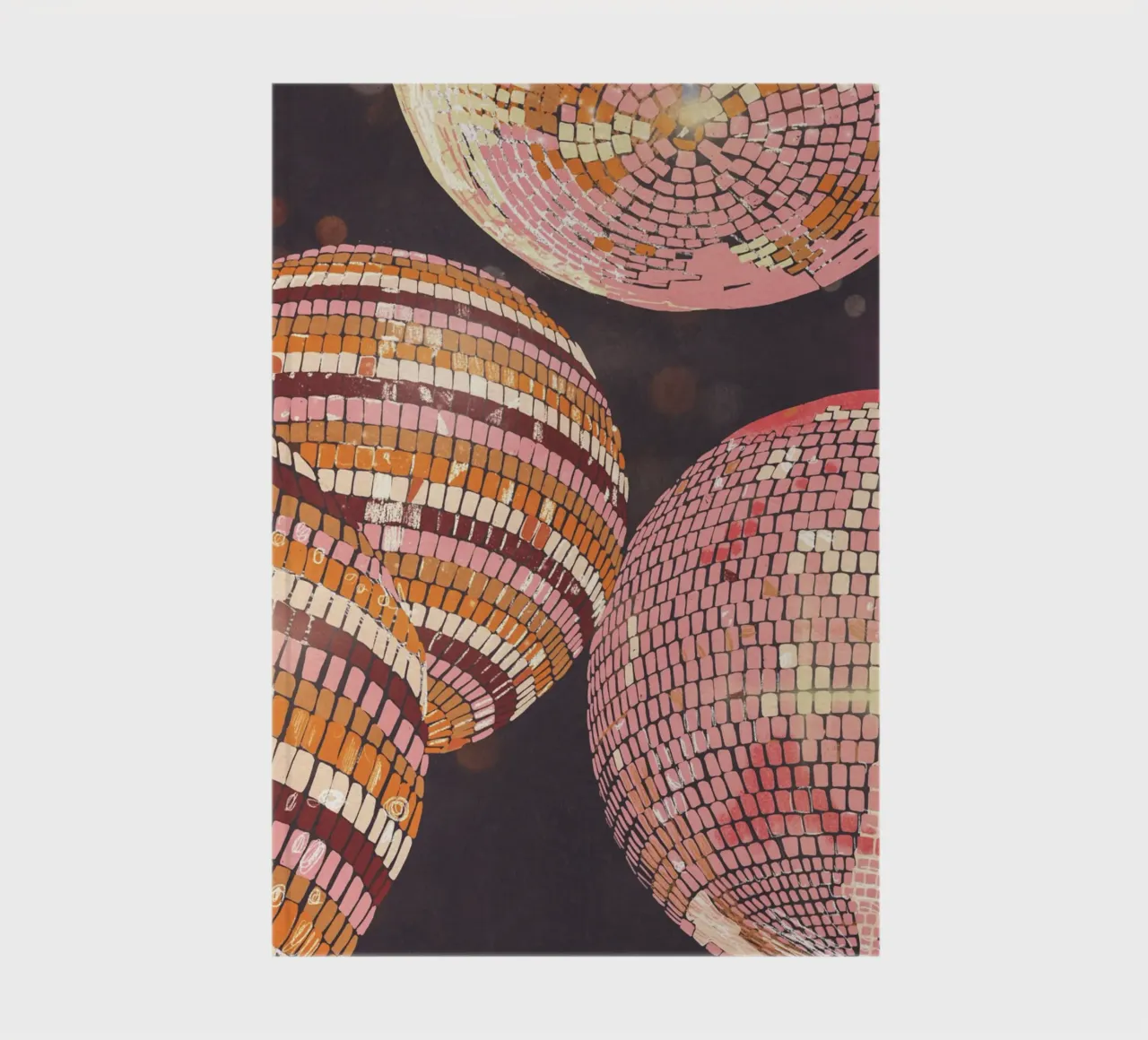 Disco balls notebook by GigiRosado