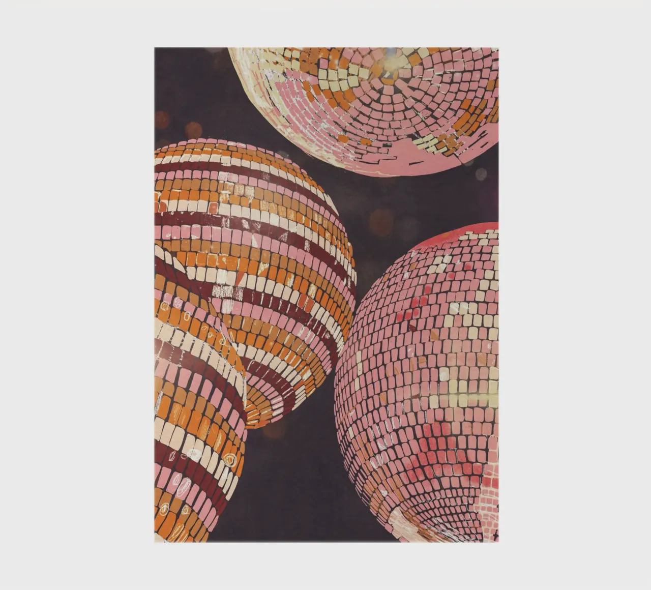 Disco balls notebook by GigiRosado