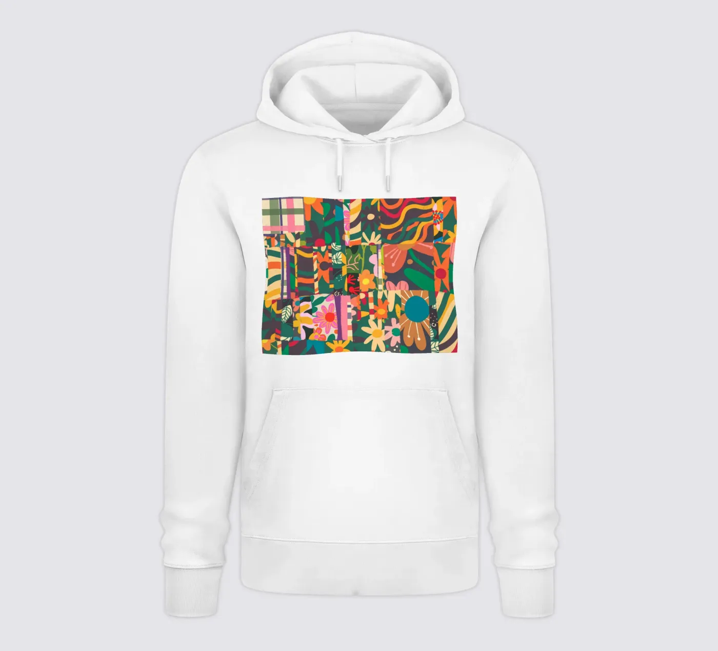 Patchwork Hoodie von GigiRosado