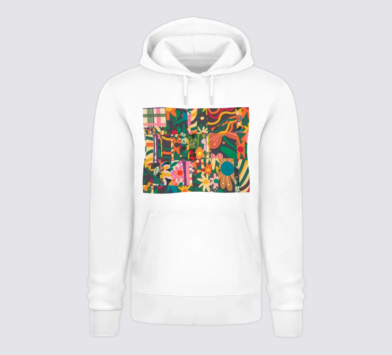 Patchwork Hoodie von GigiRosado