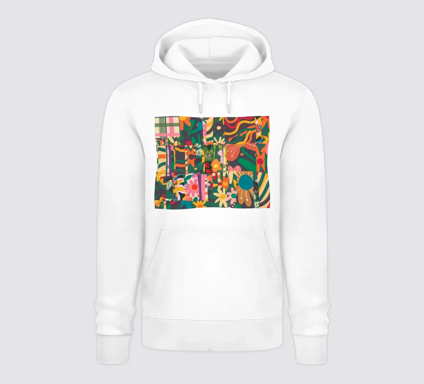 Patchwork sweat à capuche de GigiRosado
