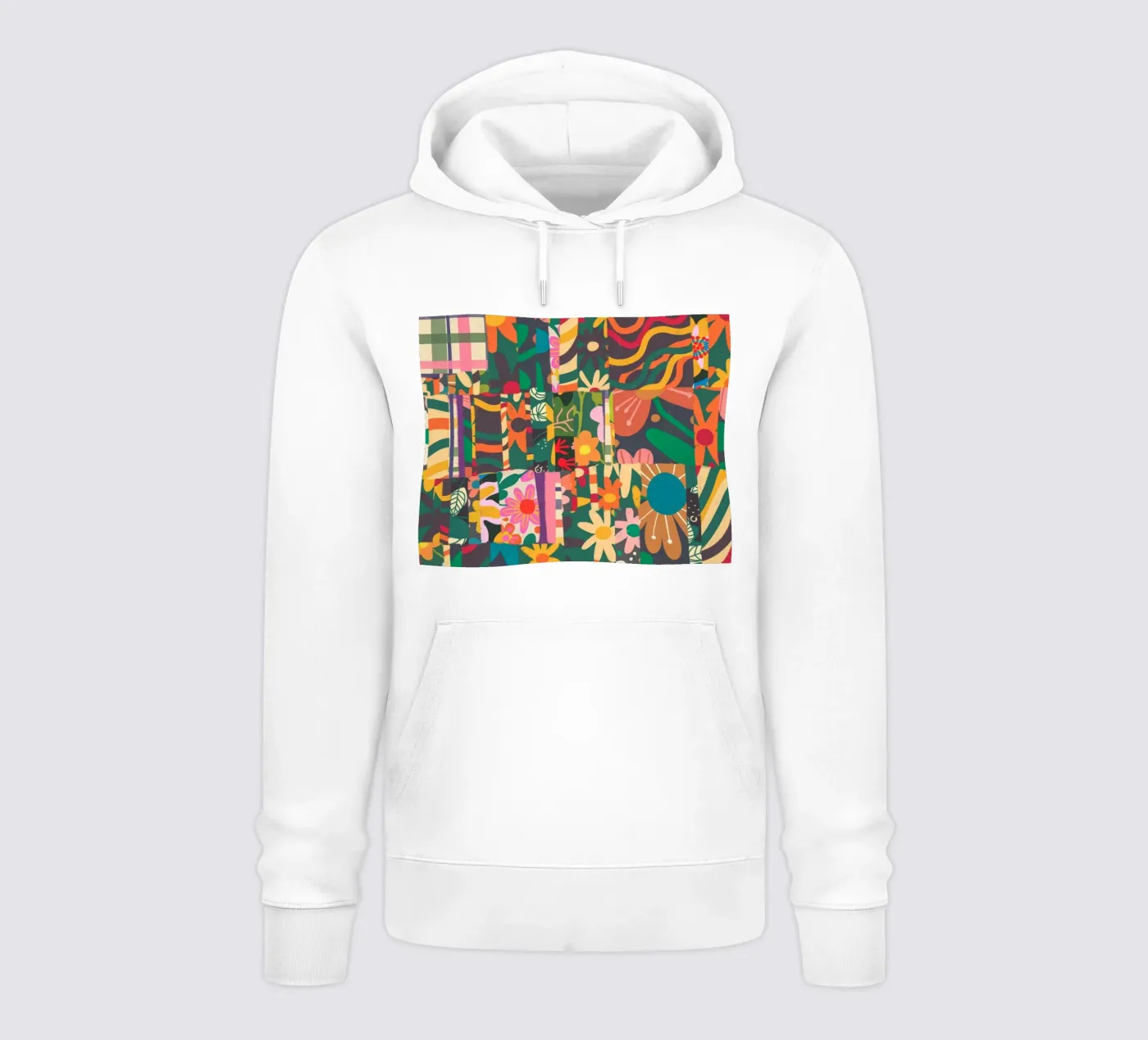 Patchwork Hoodie von GigiRosado