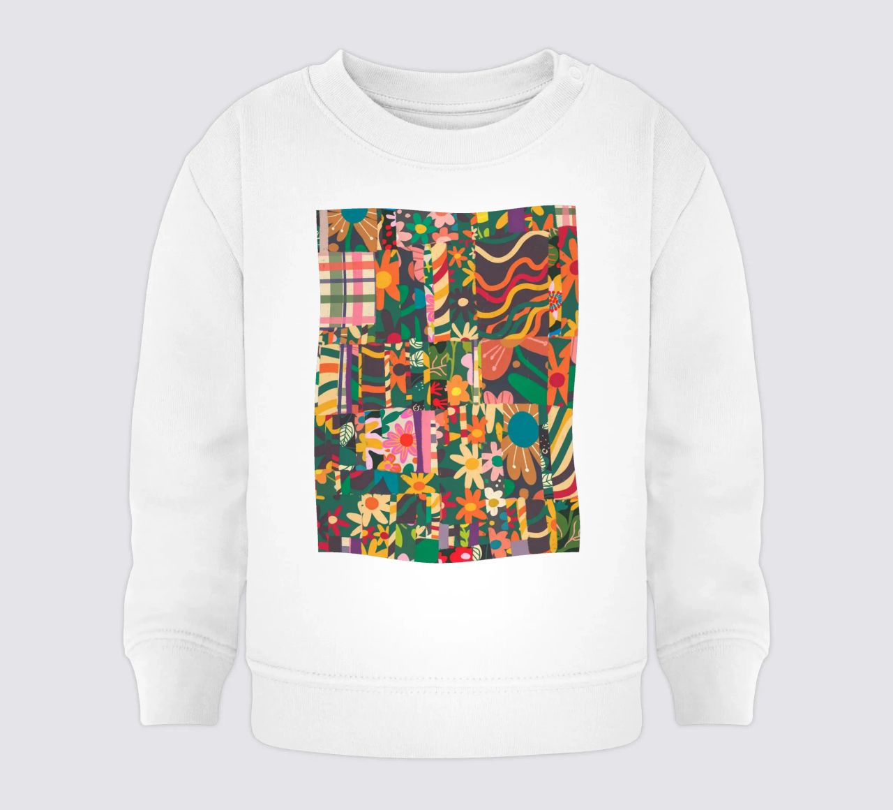 Patchwork sudadera de bebé de GigiRosado