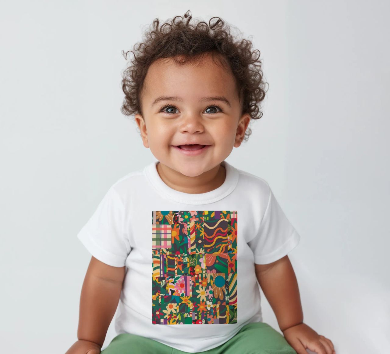 Patchwork maglietta neonato da GigiRosado