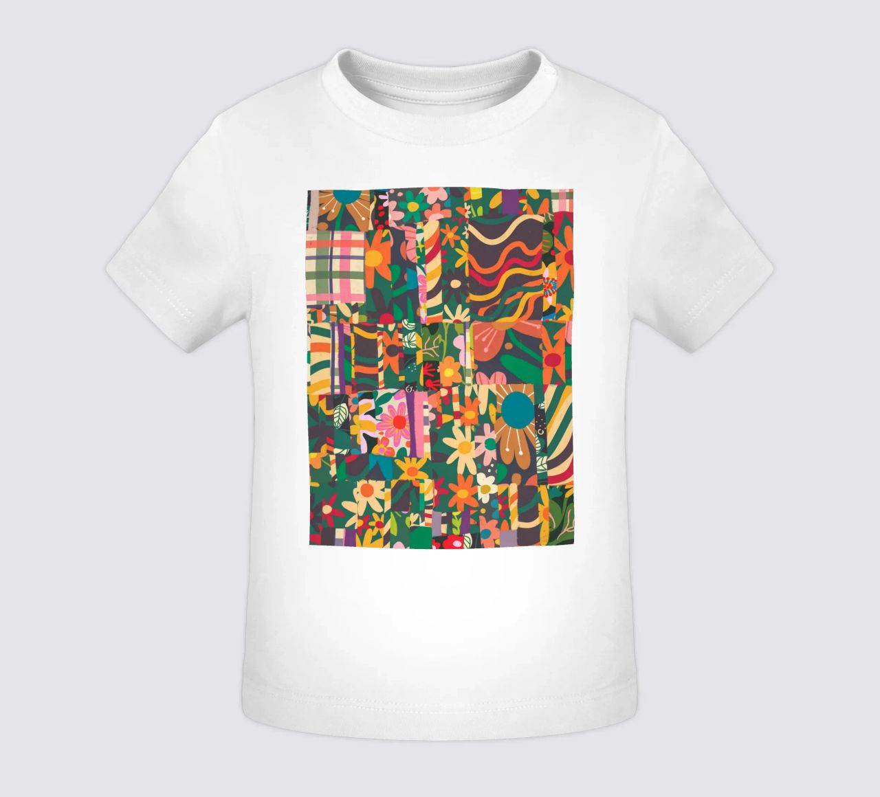 Patchwork maglietta neonato da GigiRosado