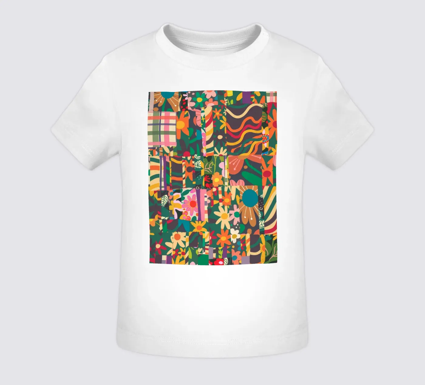 Patchwork maglietta neonato da GigiRosado