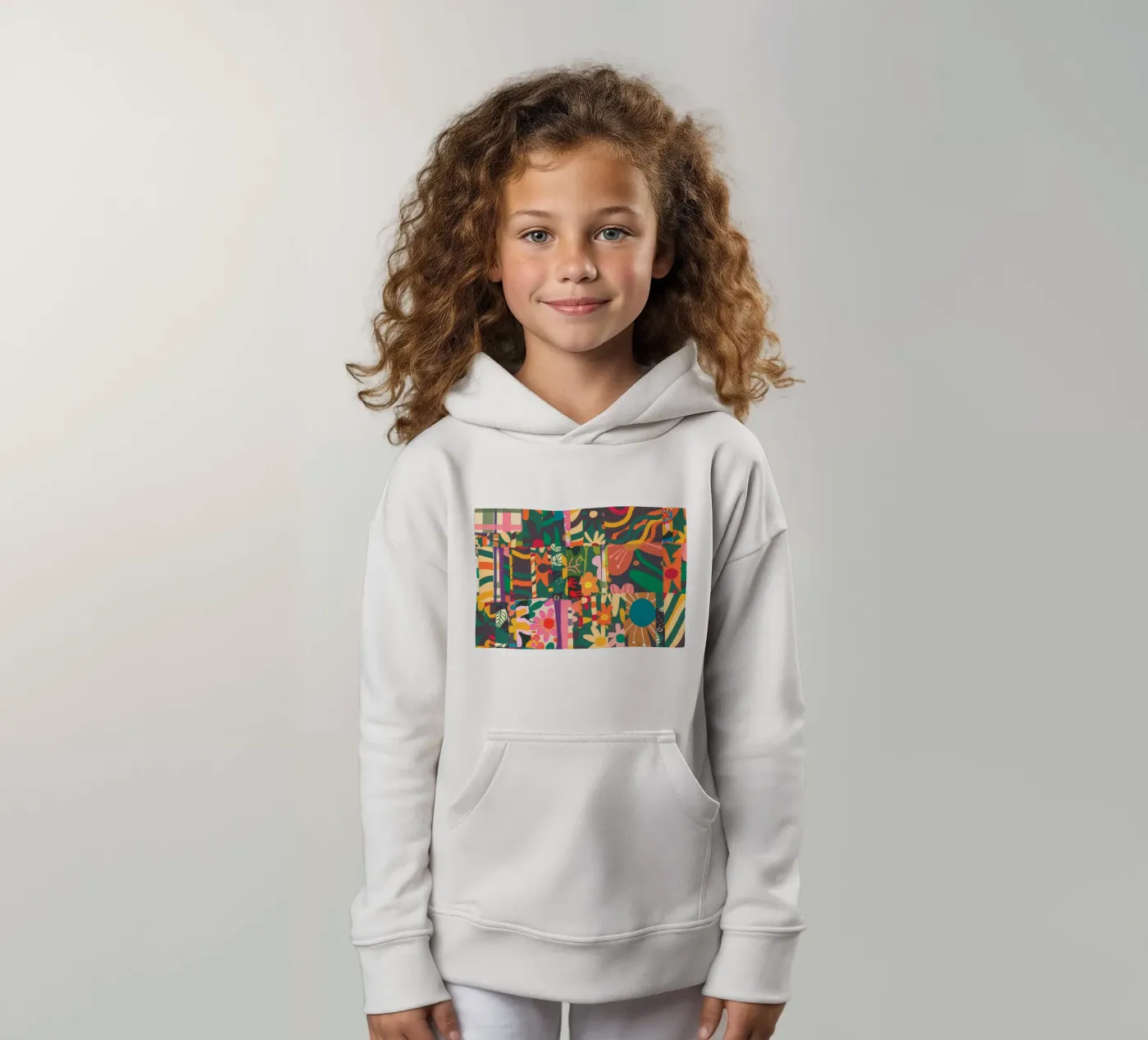 Patchwork kinder hoodie van GigiRosado