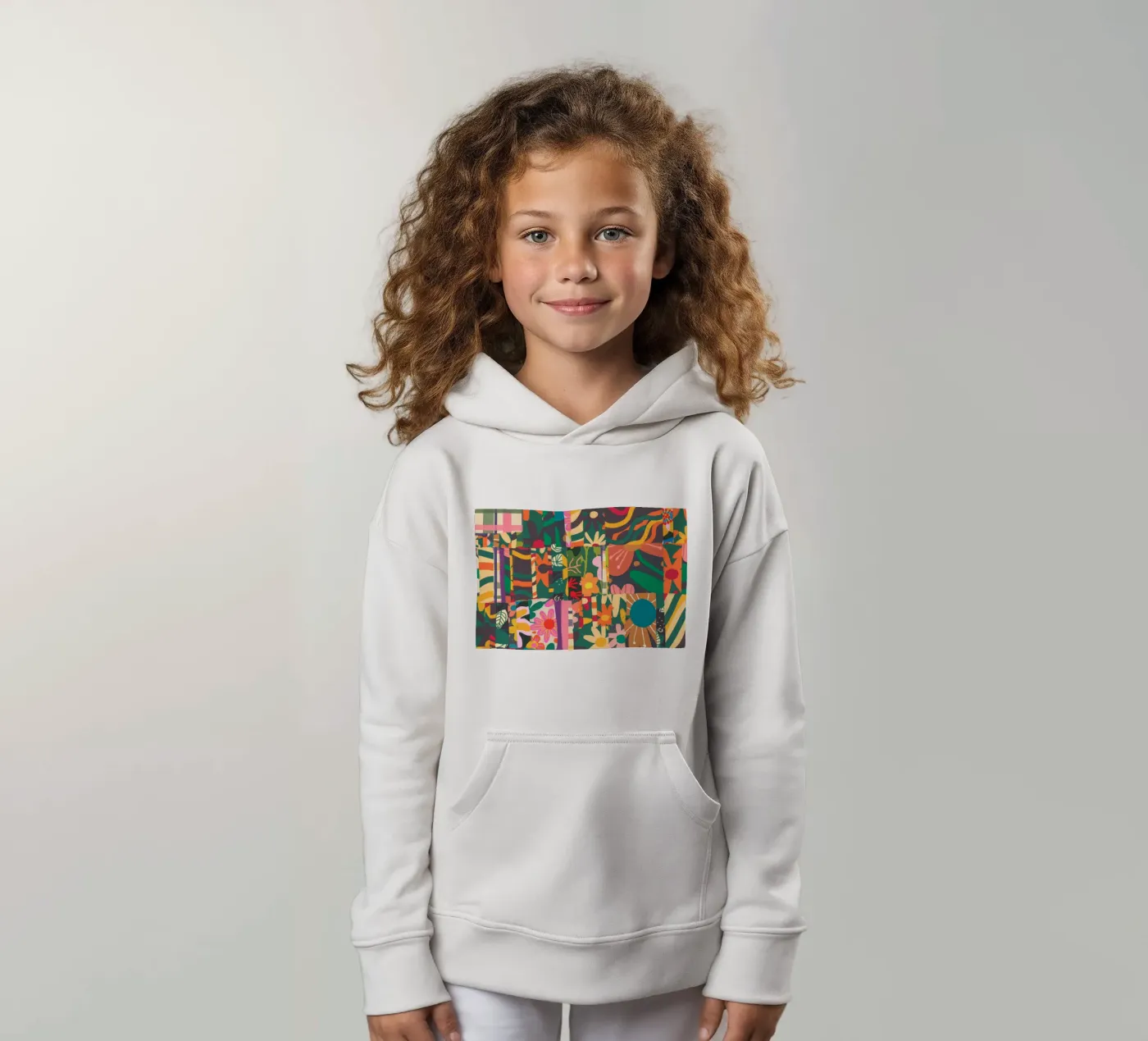 Patchwork Kinder Hoodie von GigiRosado