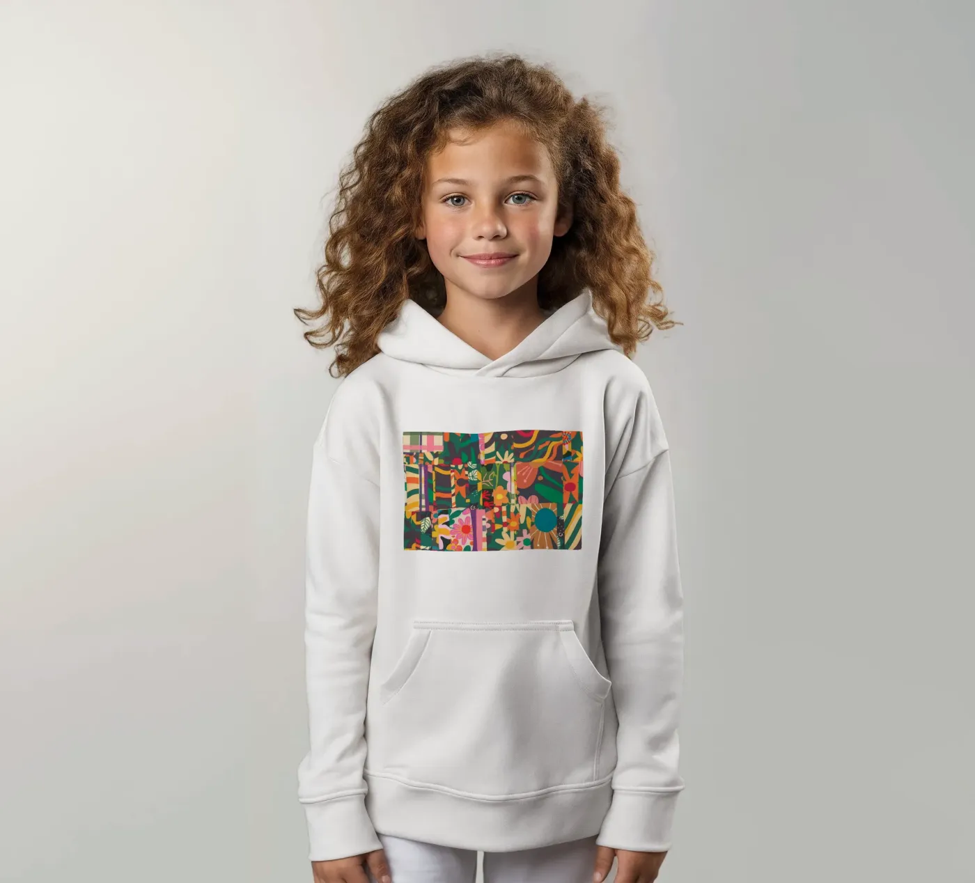 Patchwork kinder hoodie van GigiRosado