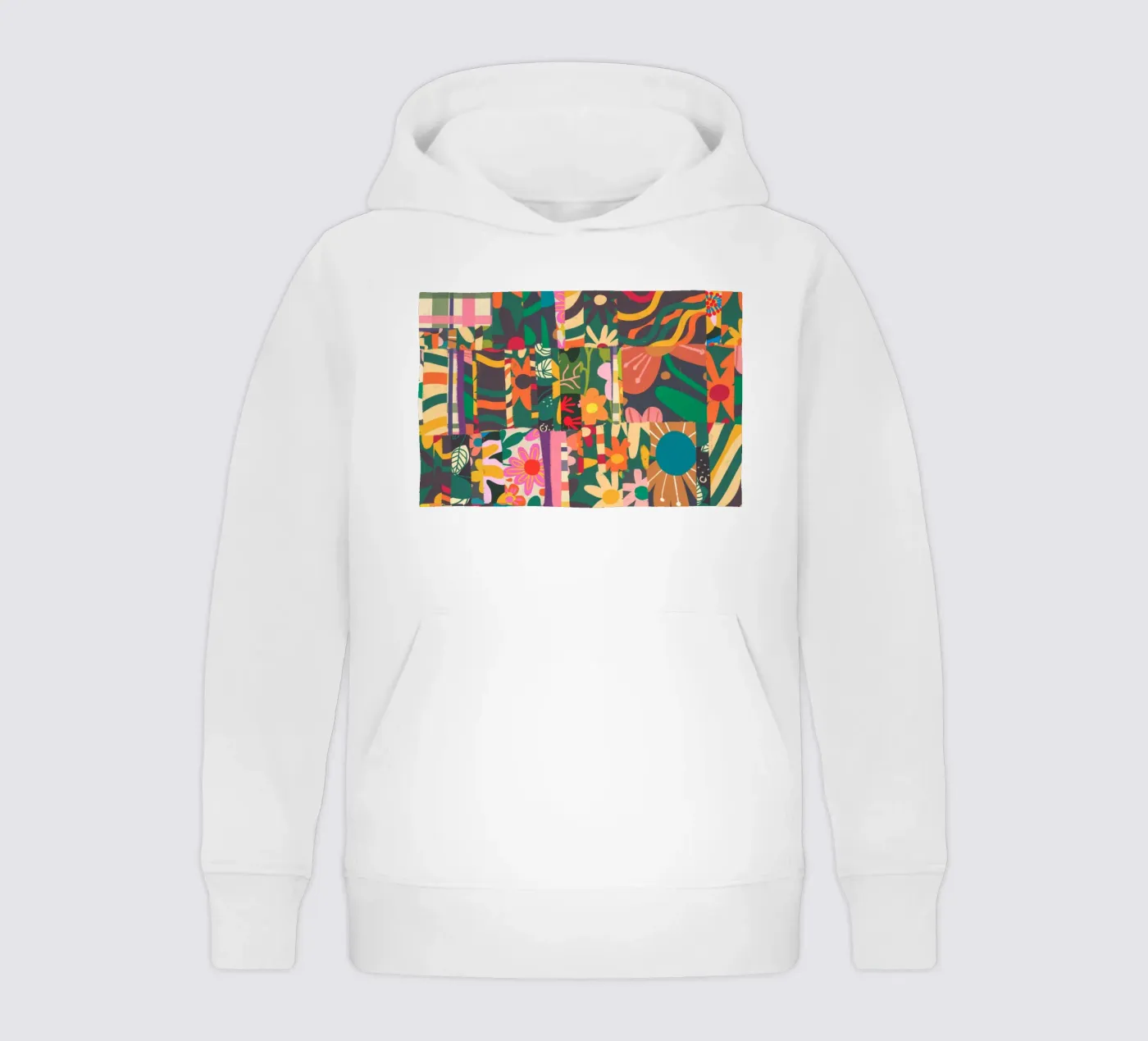 Patchwork Kinder Hoodie von GigiRosado