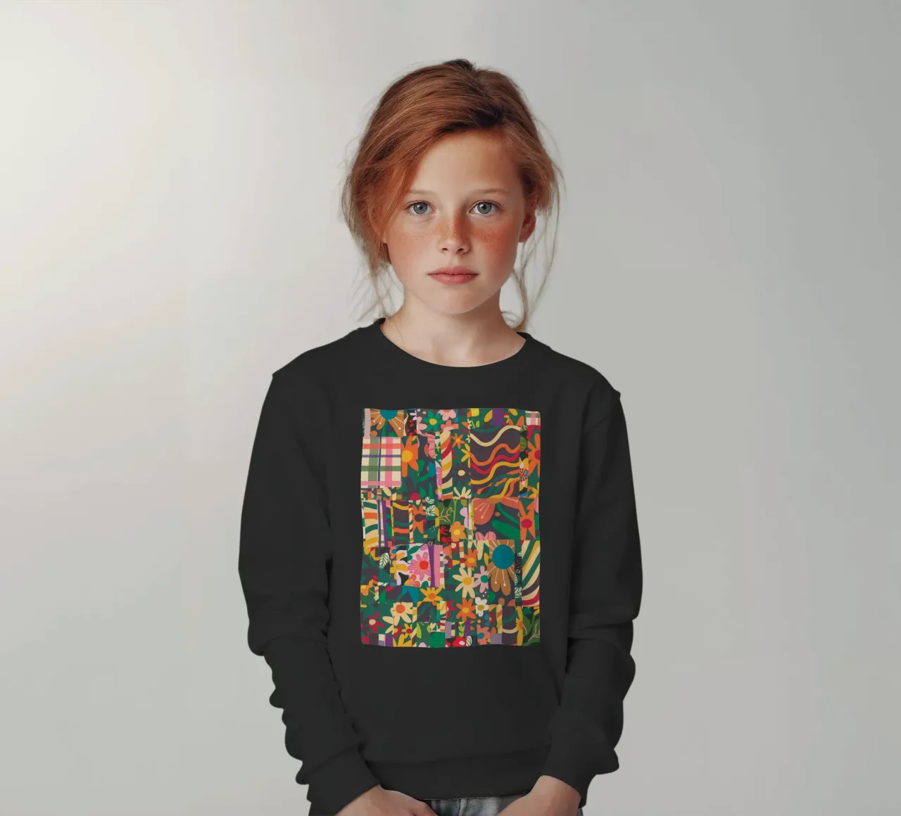 Patchwork felpa bambino da GigiRosado