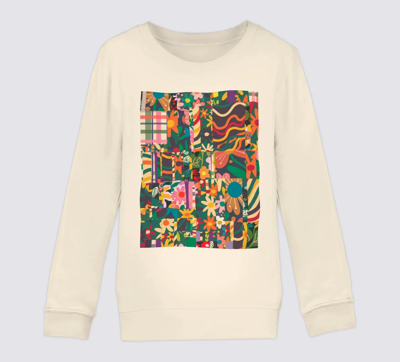 Patchwork kinder sweatshirt van GigiRosado
