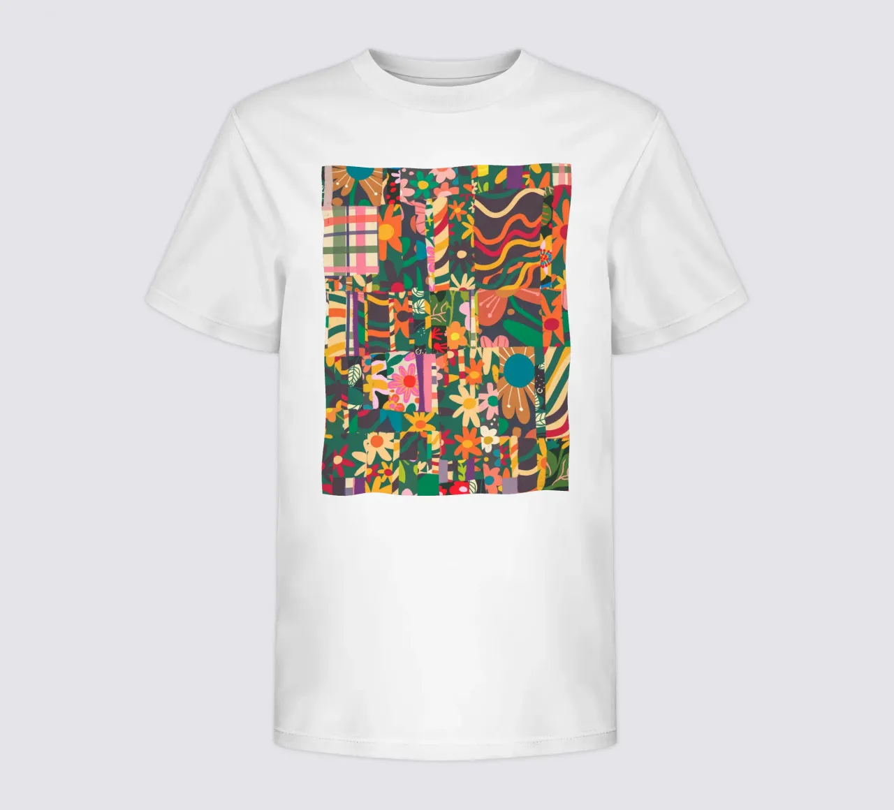 Patchwork kids t-shirt by GigiRosado