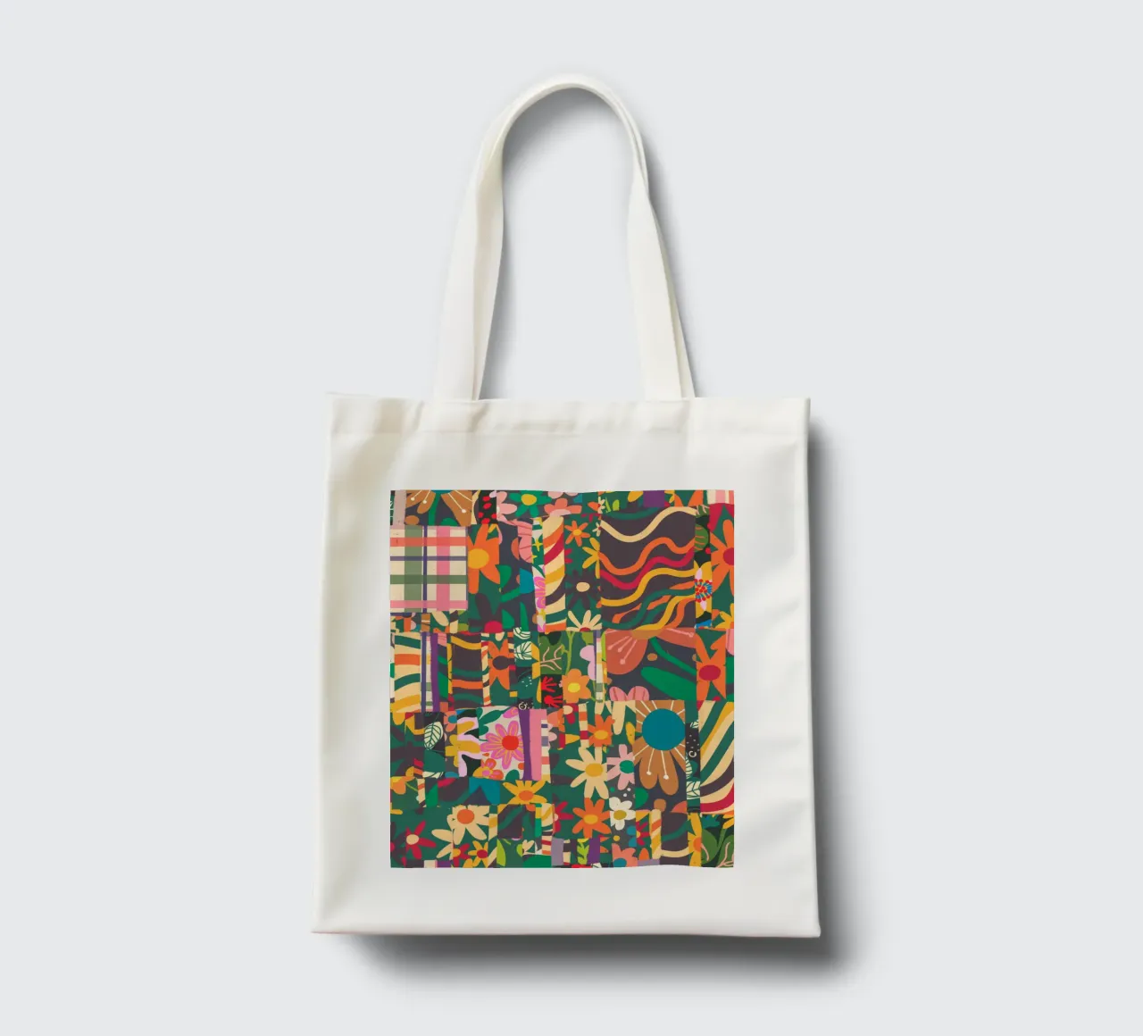 Patchwork tote bag by GigiRosado